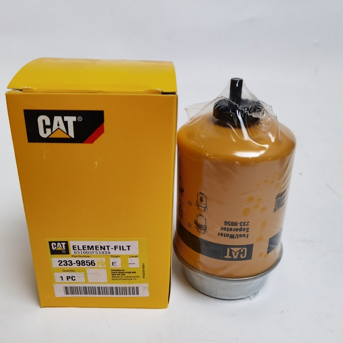 233-9856 dầu diesel Filter Element Adapter Carter 305.5E 306E 307E 308E Excavator Coarse Filter 0