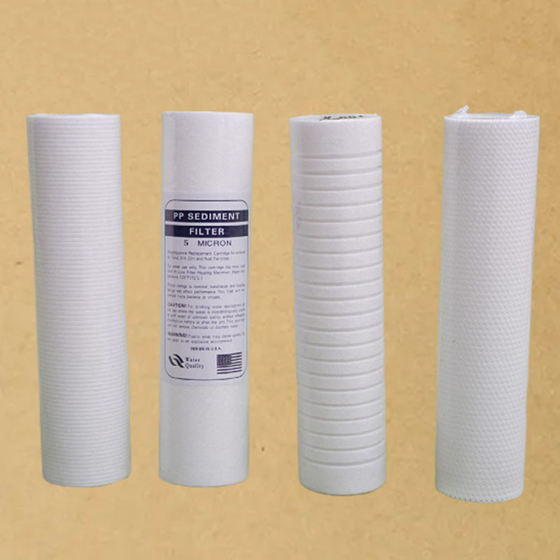 PP Cotton Drum Filter Safety Filter Element For Melt Blown Filter được sử dụng trong xử lý nước