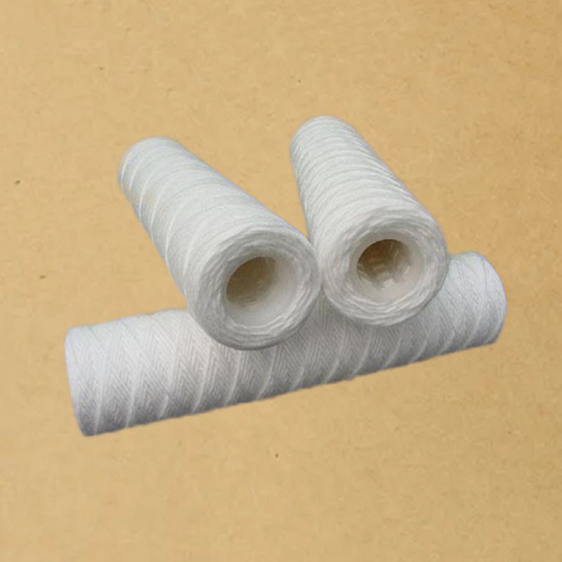 Đá lọc nước bán buôn Thợ liệu dây thừng bông bọc hộp mực lọc để làm sạch nước uống