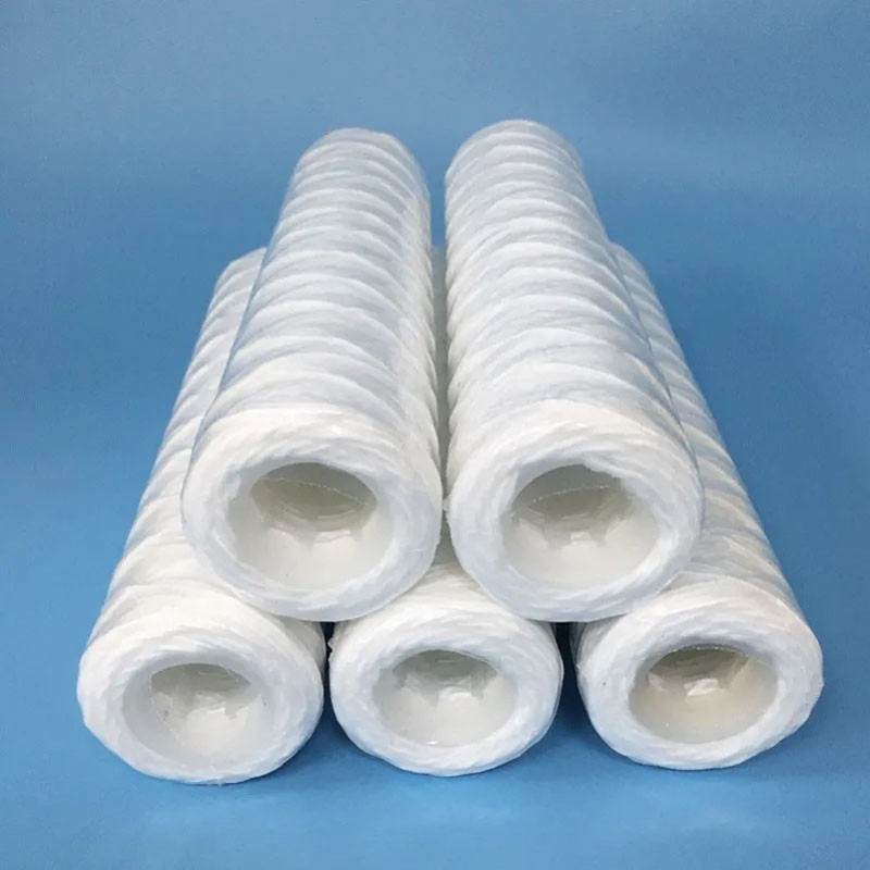 Kích thước tùy chỉnh chất lượng cao sợi vết thương bộ lọc phần tử cho các máy lọc nước khác nhau