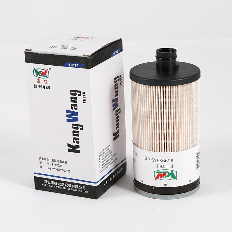 WG9925550105 Bộ lọc nhiên liệu xe tải có nguồn gốc từ Hà Bắc để lọc hiệu quả trên xe tải
