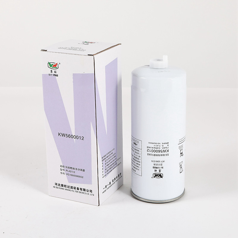 KW5600012 Bộ lọc phân tách nước nhiên liệu Loại hoạt động Cấu hình Loại bộ lọc thay thế