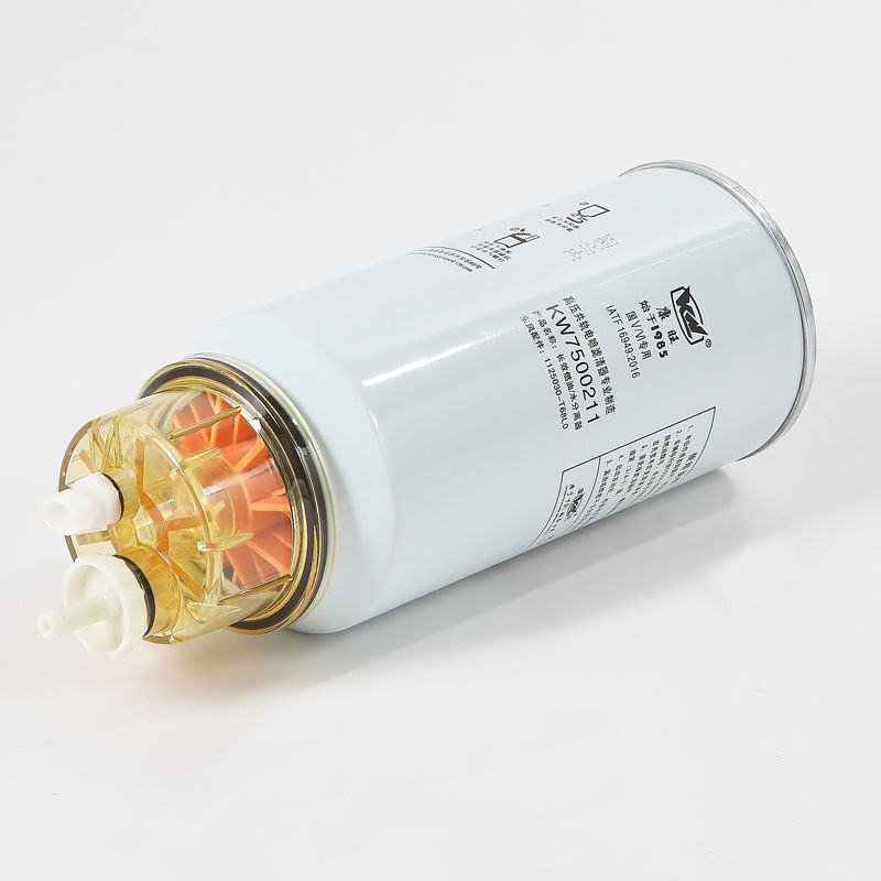 KW7500211 Bộ lọc nhiên liệu xe tải kim loại có tốc độ lưu lượng cao với và vật liệu kim loại để lọc nhiên liệu