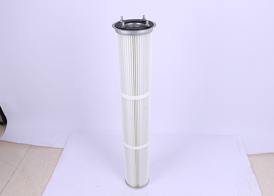 Industrial Air Cleaner Filter Element 1000μ For Dust Removal Nano Fiber Material